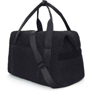 Large Gym Bag with Yoga Mat Buckle, Weekender Overnight Bag for Women, Travel